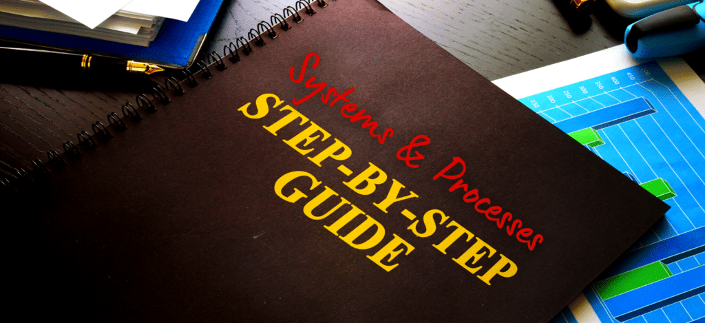 Notebook with Systems and Processes